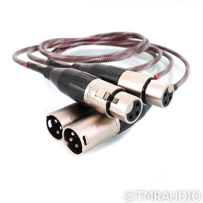 Audience OHNO XLR Cables; 1.25m Pair Balanced Interconnects (Open Box)