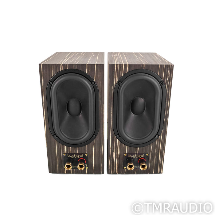 Buchardt Audio S400 MKII Signature Edition Bookshelf Speakers; Zebra Pair