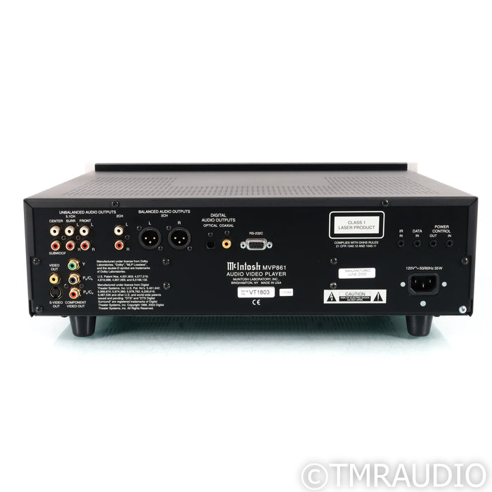 McIntosh MVP861 Universal CD & SACD Player