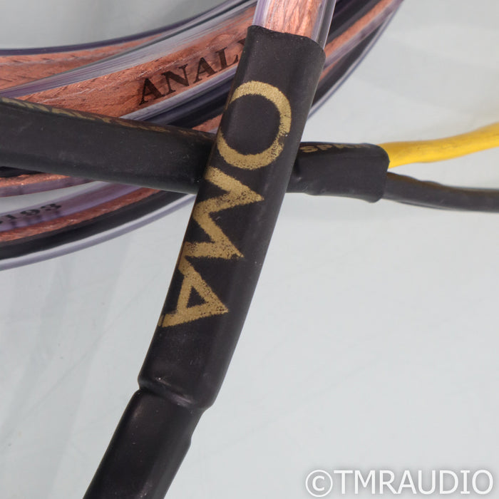 Analysis Plus Black Oval 12 Speaker Cables; 12ft Pair