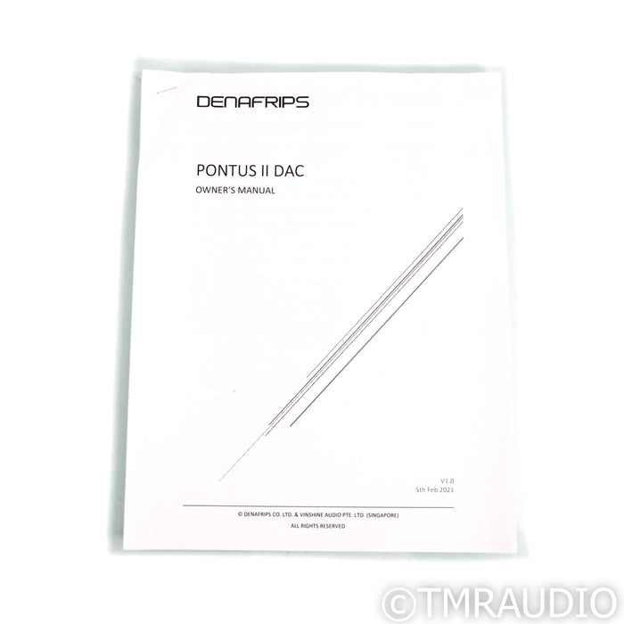 Denafrips Pontus II DAC; D/A Converter