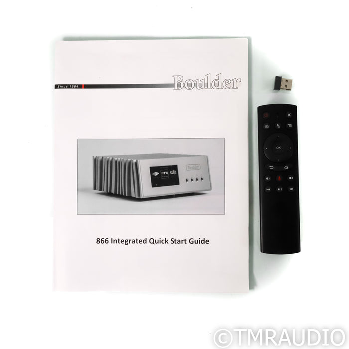 Boulder 866 Stereo Integrated Amplifier; DAC Upgrade
