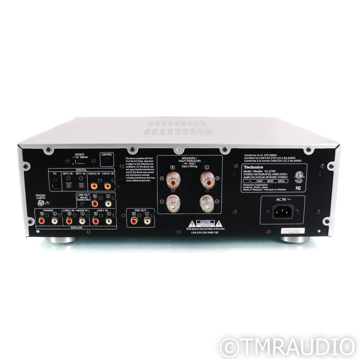 Technics SU-G700 Stereo Integrated Amplifier; MM Phono