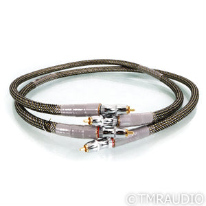 Acoustic Zen Absolute Copper RCA Cables; 1m Pair Interconnects