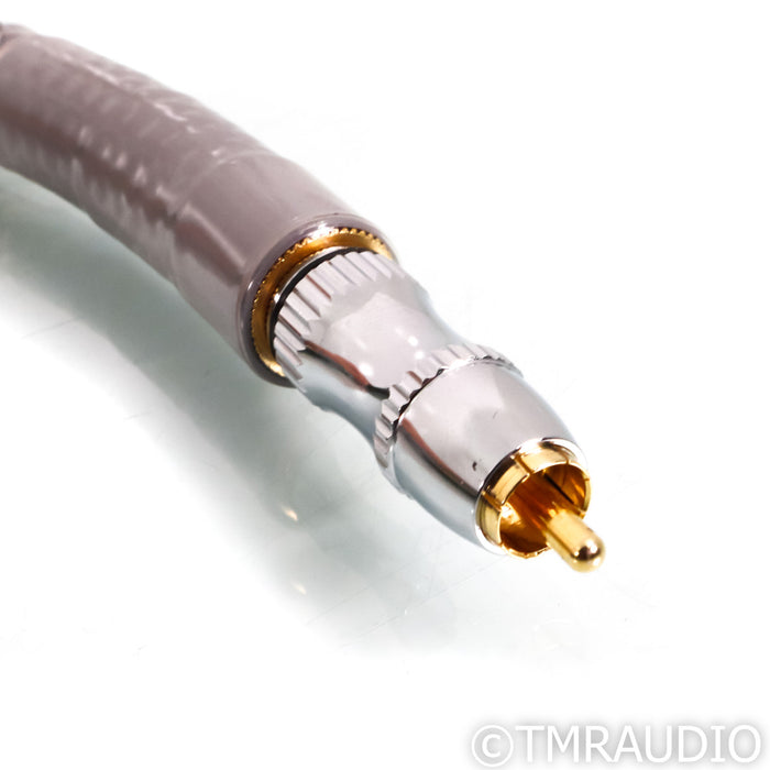 Acoustic Zen Absolute Copper RCA Cables; 1m Pair Interconnects