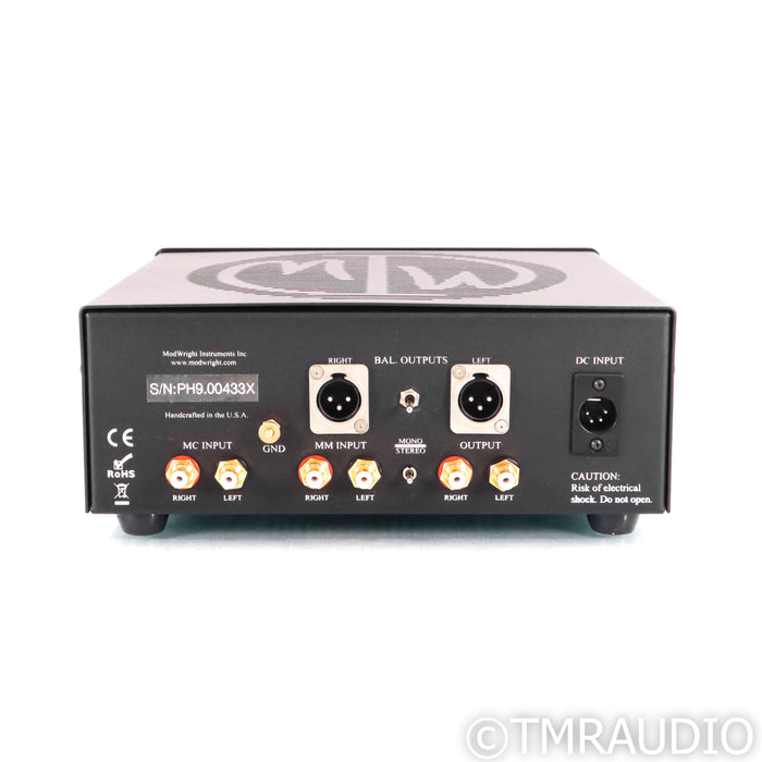 ModWright PH 9.0X Tube MM & MC Phono Preamplifier; w/ Ref. Umbilical (Open Box)