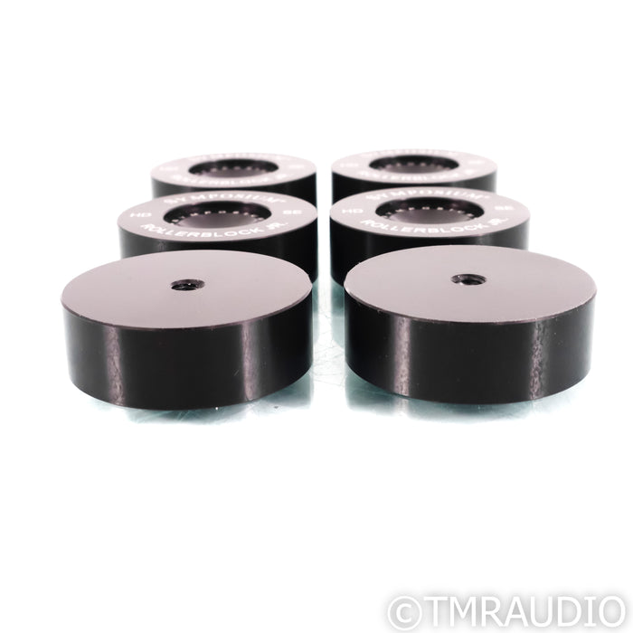 Symposium Acoustics Roller Block Jr Isolation Feet; Set of 3 Custom for Rega P10