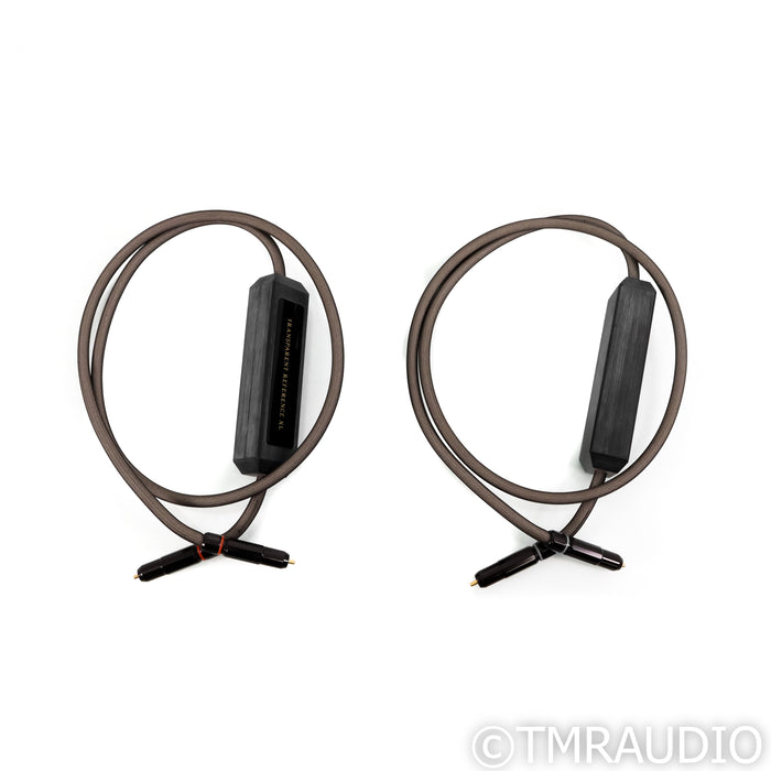 Transparent Audio Reference XL RCA Cables; 1.5m Pair Interconnects