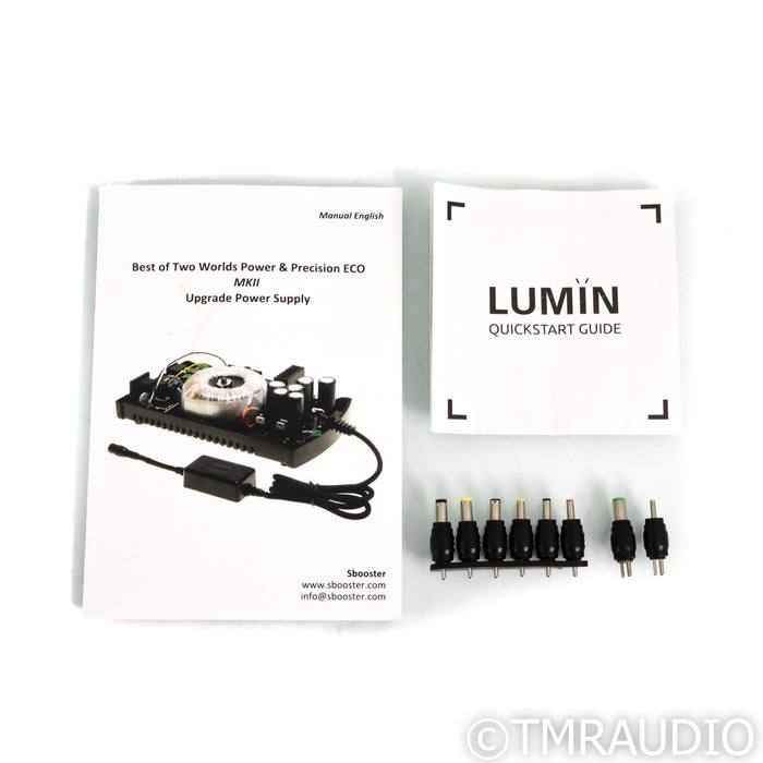 Lumin D2 Network Streamer; Upgraded Sbooster Linear PSU