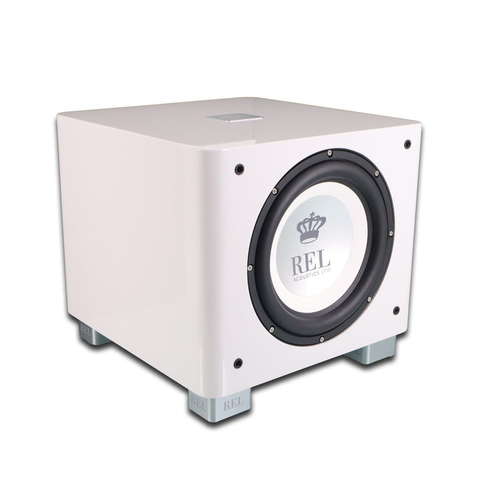 REL Acoustics T/9x 10" Powered Subwoofer; White Gloss