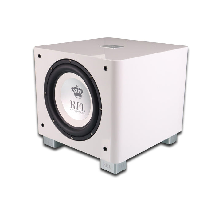 REL Acoustics T/9x 10" Powered Subwoofer; White Gloss
