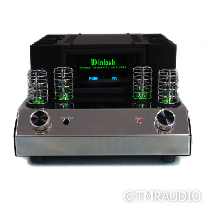 McIntosh MA252 Stereo Tube Hybrid Integrated Amplifier; MM & MC Phono