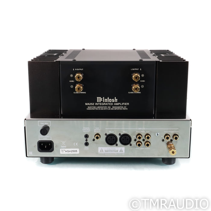 McIntosh MA252 Stereo Tube Hybrid Integrated Amplifier; MM & MC Phono