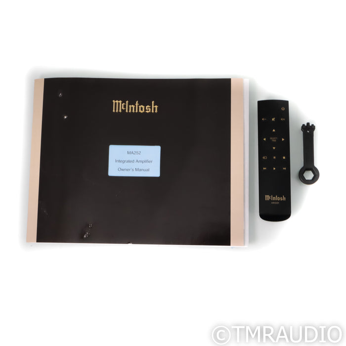 McIntosh MA252 Stereo Tube Hybrid Integrated Amplifier; MM & MC Phono