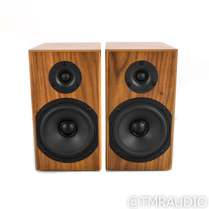 Totem Acoustic Loon Bookshelf Speakers; Black Walnut Pair