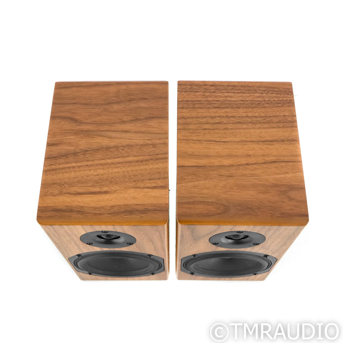 Totem Acoustic Loon Bookshelf Speakers; Black Walnut Pair