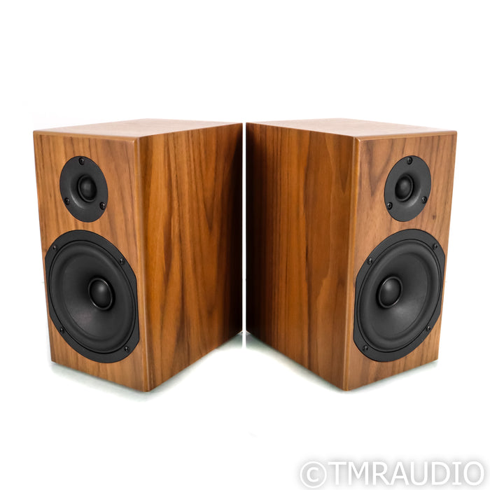 Totem Acoustic Loon Bookshelf Speakers; Black Walnut Pair