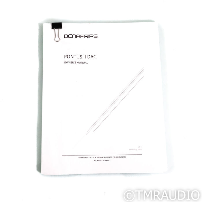 Denafrips Pontus II DAC; D/A Converter