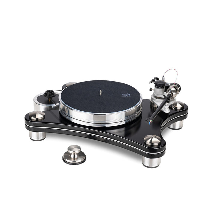 VPI Signature DS Belt Drive Turntable; Black w/ Gimbal 3D Tonearm (Sealed)