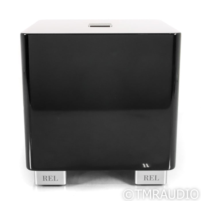REL T/5x 8" Powered Subwoofer; High Gloss Black (Open Box)