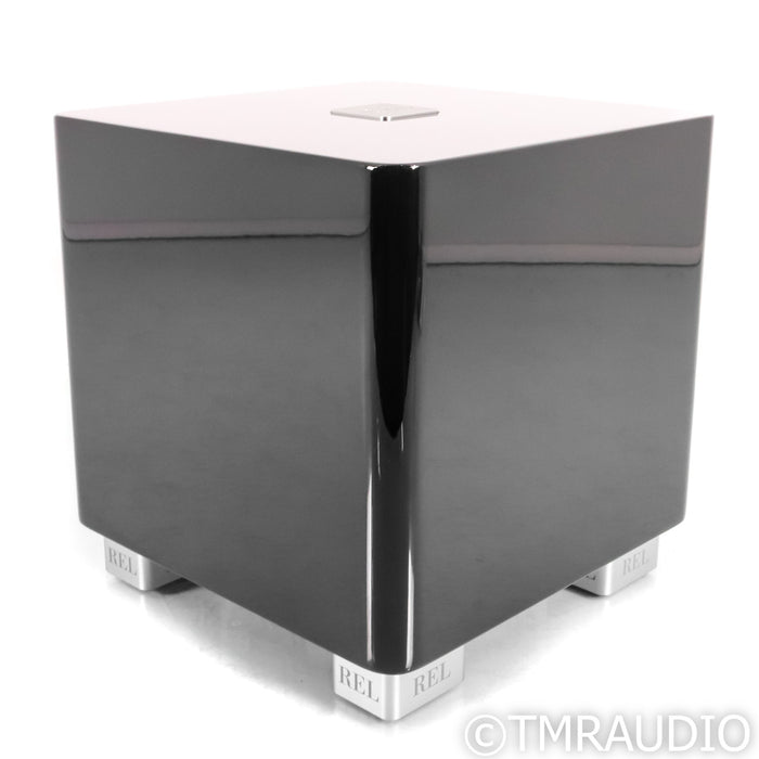 REL T/5x 8" Powered Subwoofer; High Gloss Black (Open Box)