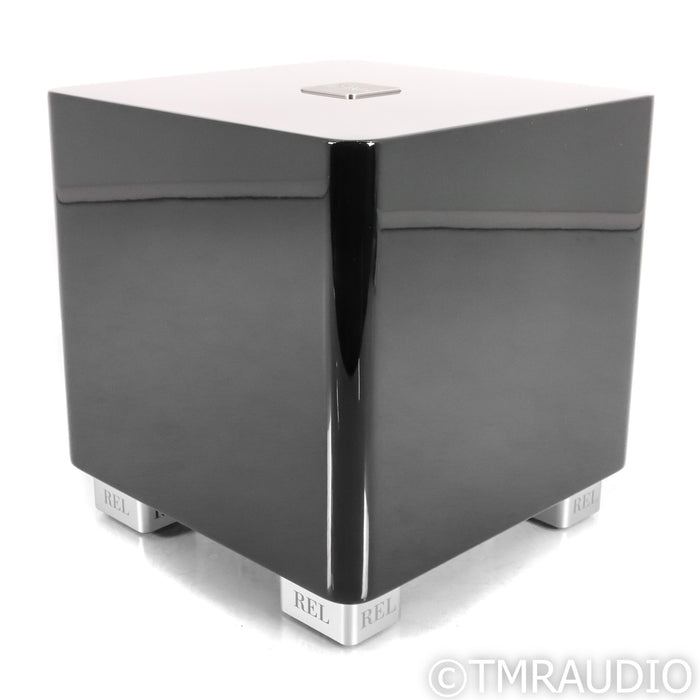 REL T/5x 8" Powered Subwoofer; High Gloss Black (Open Box)