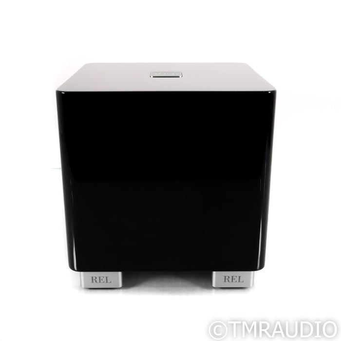 REL T/5x 8" Powered Subwoofer; High Gloss Black (Open Box)