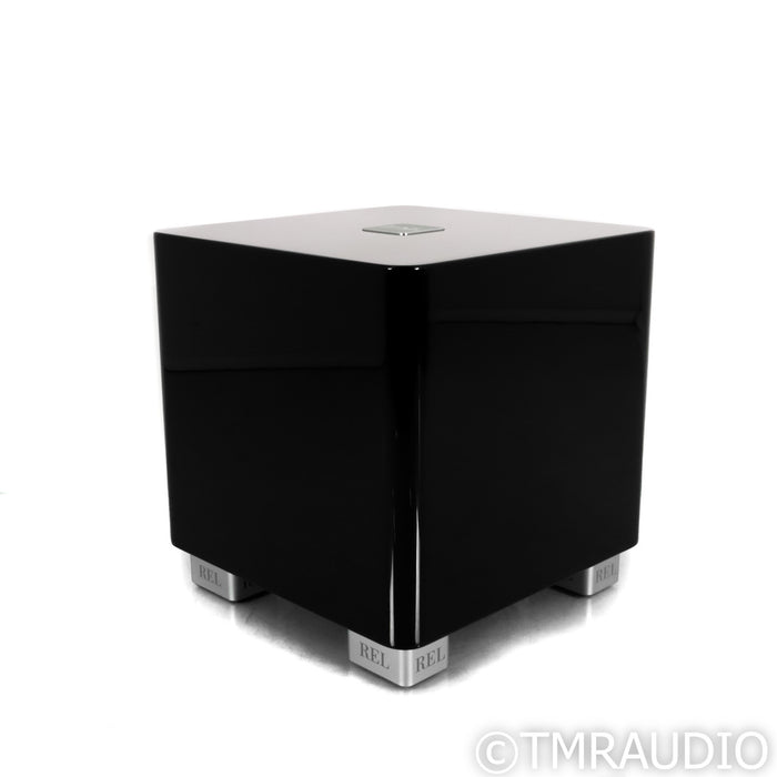 REL T/5x 8" Powered Subwoofer; High Gloss Black (Open Box)