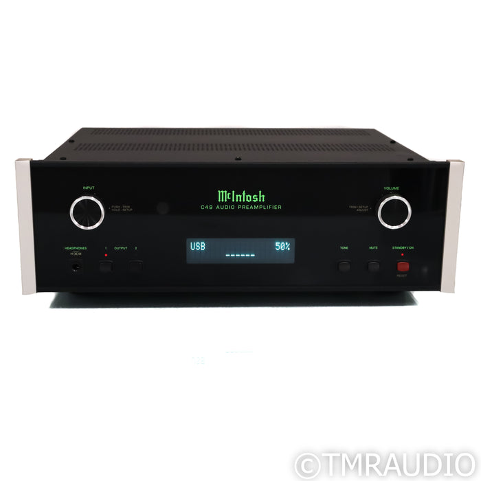 McIntosh C49 Stereo Preamplifier; MM & MC Phono