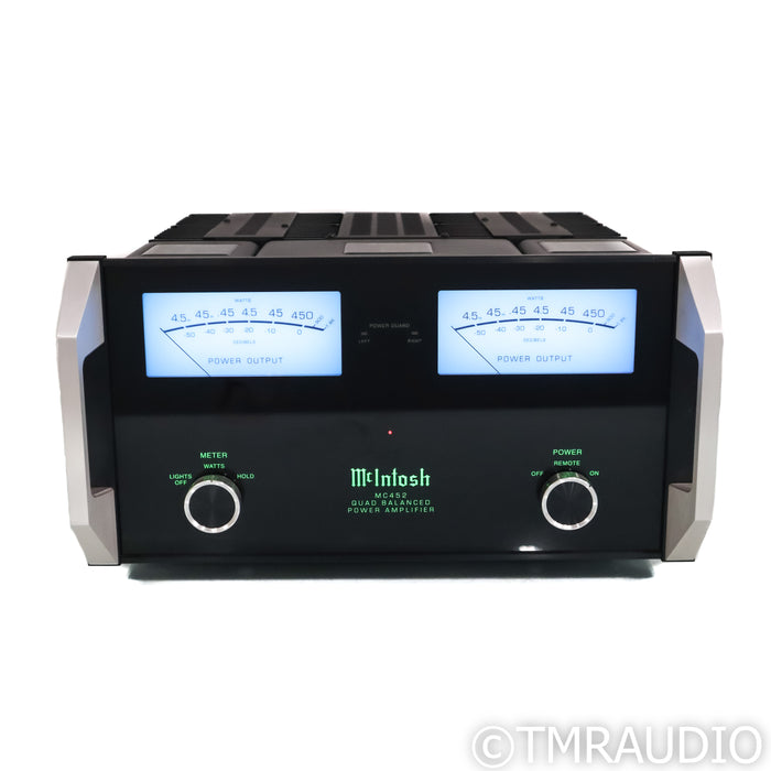 McIntosh MC452 Stereo Power Amplifier; Quad Balanced