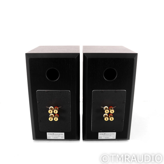 Totem Acoustic Signature One Bookshelf Speakers; Black Pair