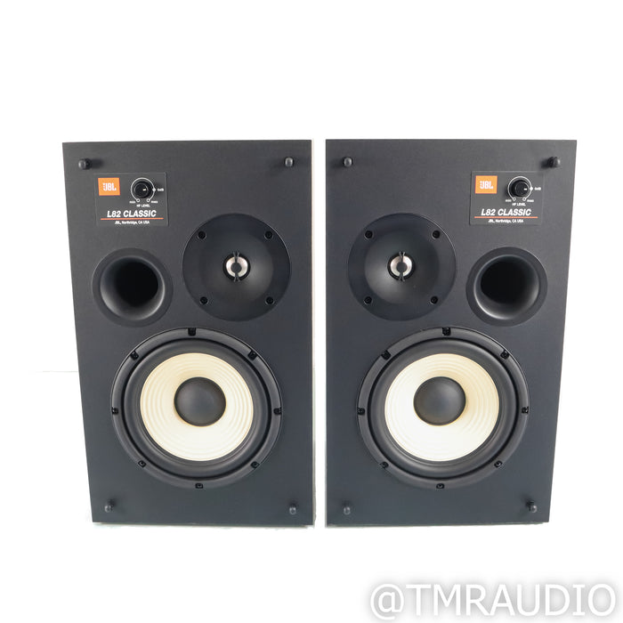 JBL L82 Classic Bookshelf Speakers; Pair w/ Blue Grills