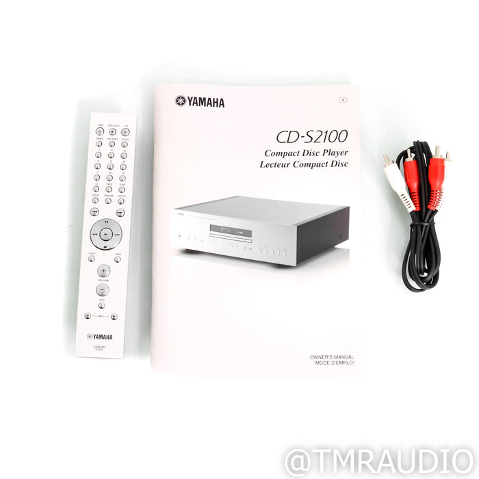 Yamaha CD-S2100 CD & SACD Player; DAC; AS-IS (USB Input Non-Functional)