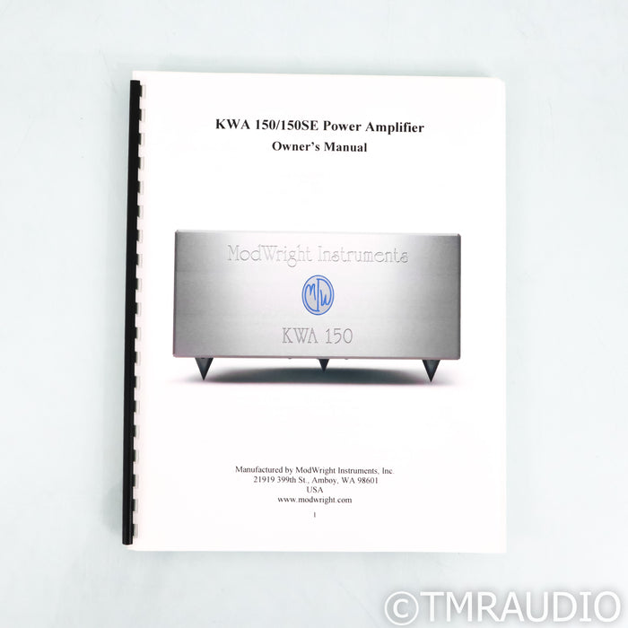 Modwright KWA-150 SE Stereo Power Amplifier