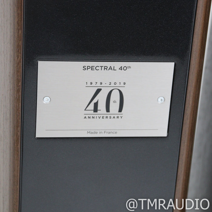 Focal Spectral 40th Anniversary Floorstanding Speakers; Walnut Pair