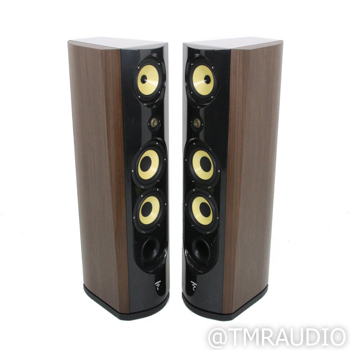 Focal Spectral 40th Anniversary Floorstanding Speakers; Walnut Pair