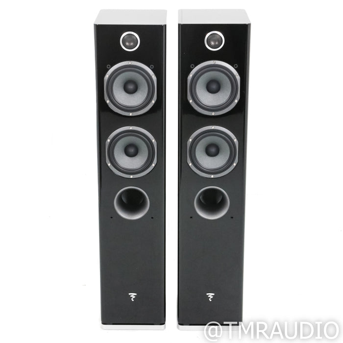 Focal Easya Wireless Active Floorstanding Speakers; Gloss Black Pair