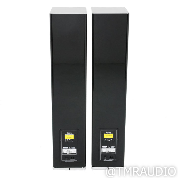 Focal Easya Wireless Active Floorstanding Speakers; Gloss Black Pair