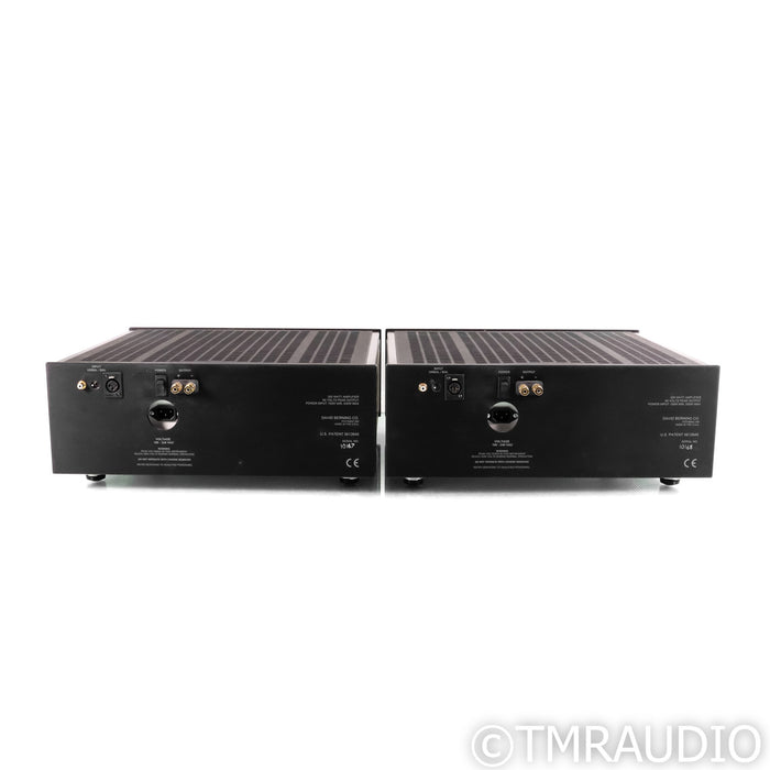 David Berning Quadrature Z Tube Monoblock Power Amplifiers; Pair