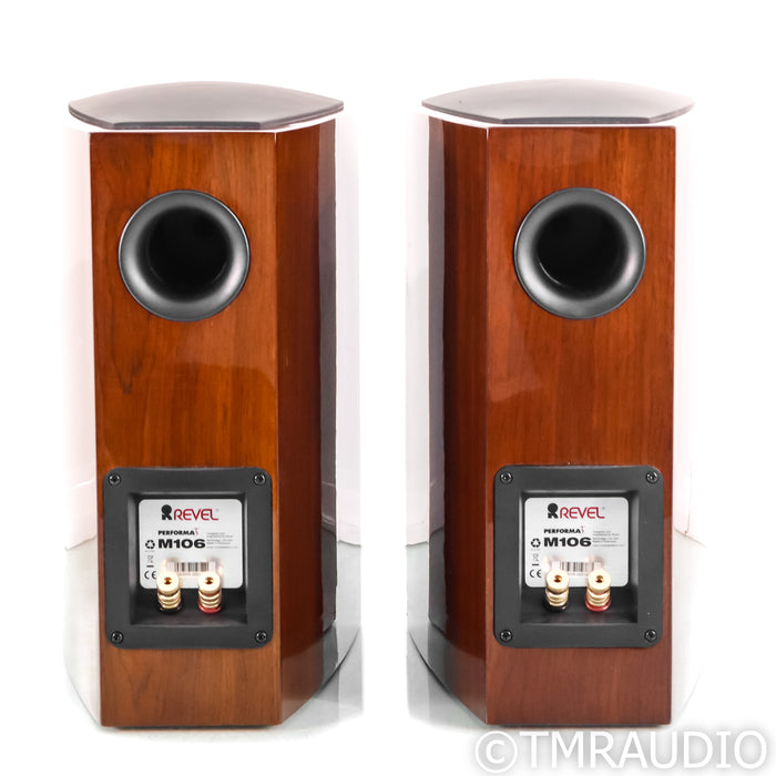 Revel Performa3 M106 Bookshelf Speakers; Walnut Pair