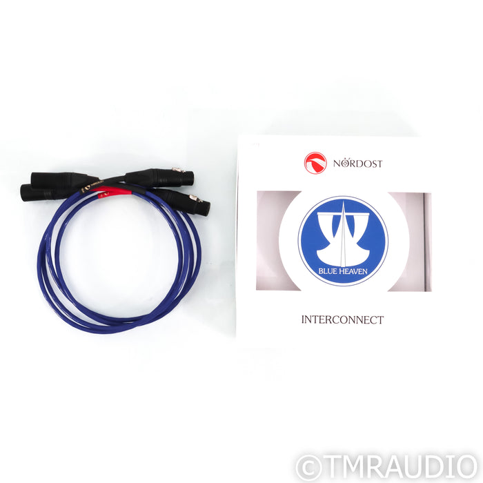 Nordost Blue Heaven XLR Cables; 1m Pair Balanced Interconnects