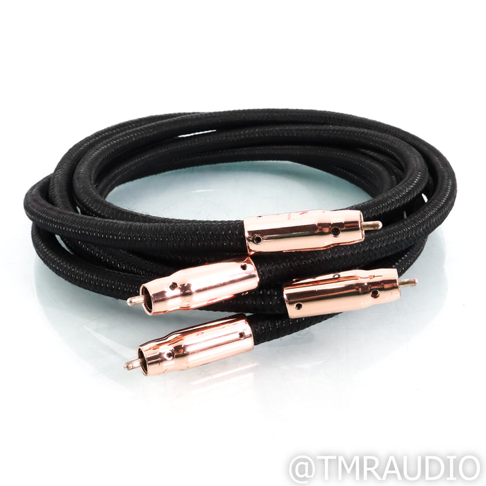 AudioQuest Black Beauty RCA Cables; 2m Pair Interconnects