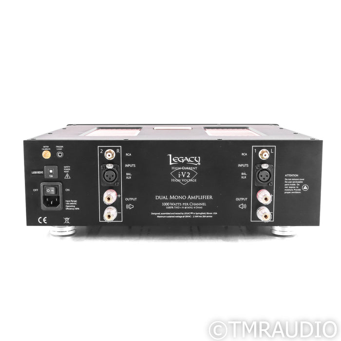 Legacy Audio i.V2 Stereo Power Amplifier; Dual Mono