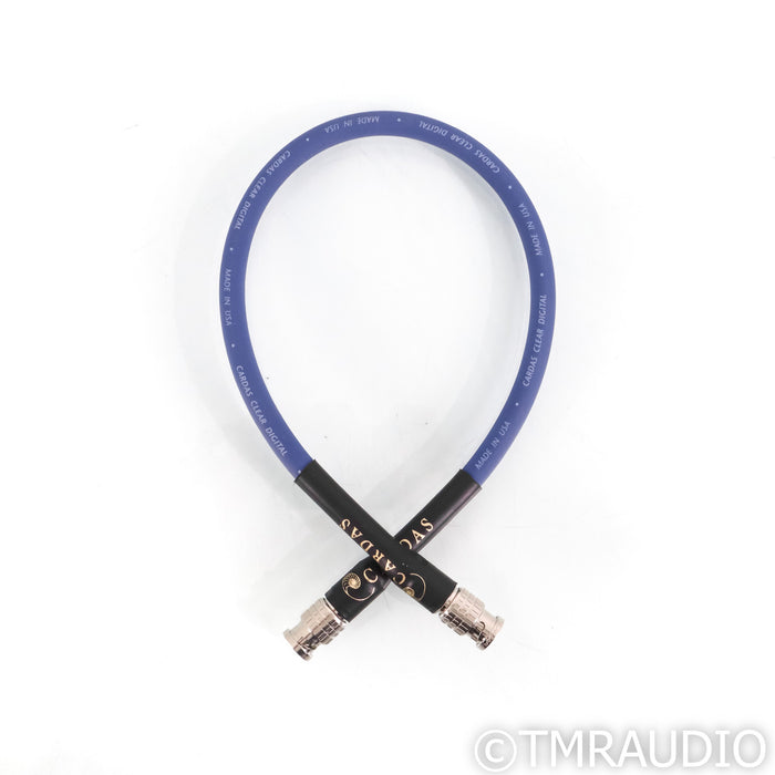 Cardas Audio Clear BNC Cable; 0.5m Digital Interconnect