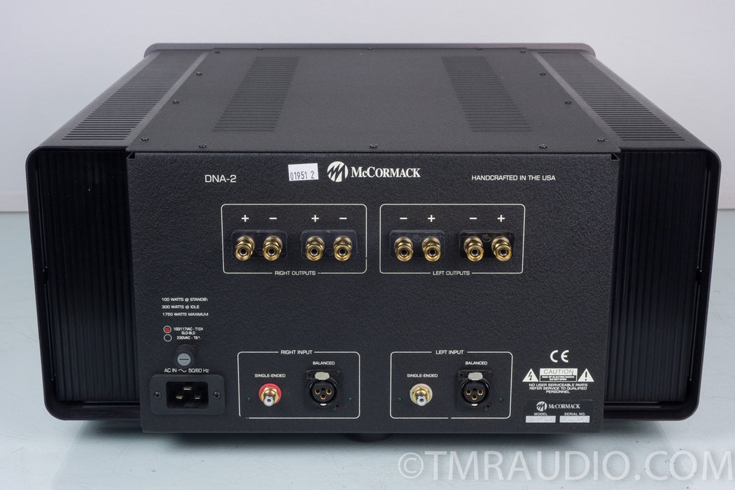 McCormack Power Drive DNA-2 Stereo Power Amplifier