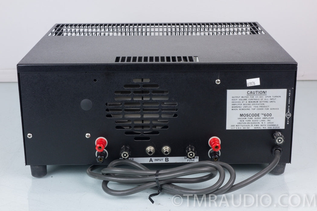 Moscode 600 Tube Amplifier NYAL