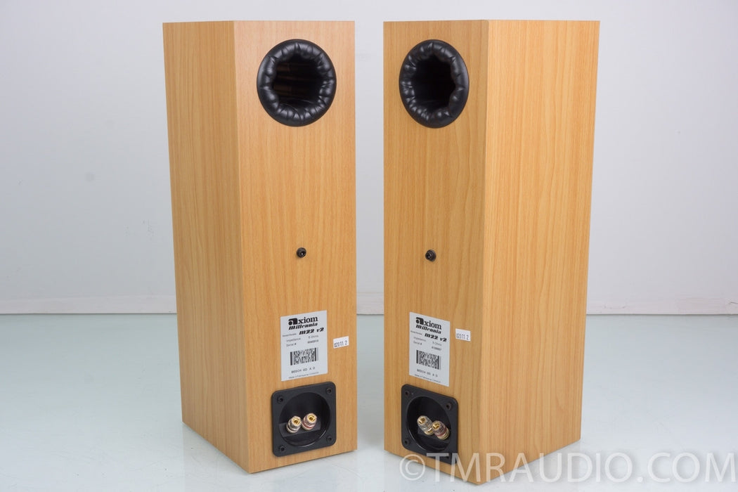 Axiom Millennia M22 v2 Bookshelf Speakers, Pair