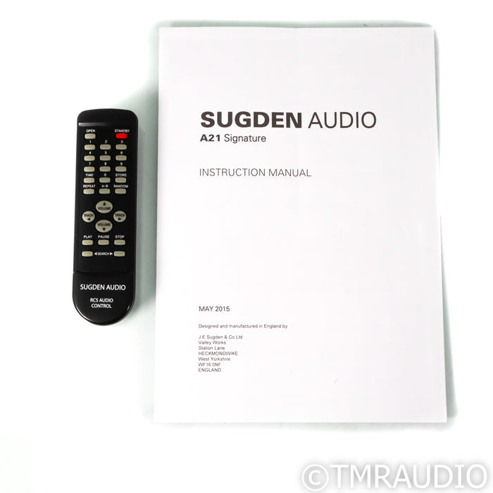 Sugden Audio A21 Signature Stereo Integrated Amplifier; MM & MC Phono