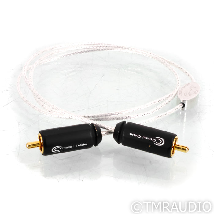 Crystal Cable CrystalDigit Standard Digital RCA Cable; 1m Single Interconnect