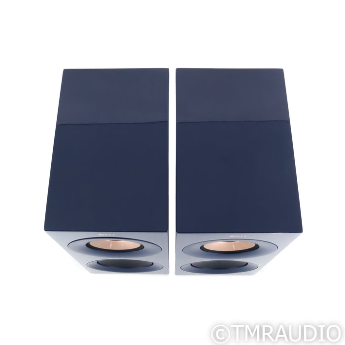 KEF R3 Meta Bookshelf Speakers; Indigo Gloss Pair